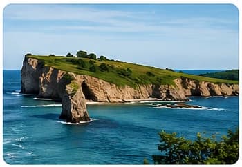 Destination côtière près du rocher Percé proposée sur un itinéraire Sebavia